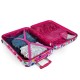 Agatha Ruiz de La Prada Mala/Trolley de Viagem Médio 67cm 4 Rodas Spinner Fuchsia | Ref. 237.13060001B Agatha Ruiz de La Prada Mala/Trolley de Viagem Médio 67cm 4 Rodas Spinner Fuchsia | Ref. 237.13060001B