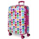 Agatha Ruiz de La Prada Mala/Trolley de Viagem Médio 67cm 4 Rodas Spinner Fuchsia | Ref. 237.13060001B Agatha Ruiz de La Prada Mala/Trolley de Viagem Médio 67cm 4 Rodas Spinner Fuchsia | Ref. 237.13060001B