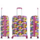 Mala de Viagem / Trolley Médio 67cm 4R AGATHA RUIZ DE LA PRADA Corazones Fuschia | Ref. 237.13116001
