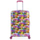 Mala de Viagem / Trolley Médio 67cm 4R AGATHA RUIZ DE LA PRADA Corazones Fuschia | Ref. 237.13116001