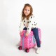 Mala de Viagem Infantil ABS 4 Rodas Minnie HELP ON THE WAY Rosa | Ref. 186.4799861