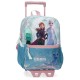 Mochila Pré-Escolar Adaptável 32cm c/ Carro Frozen FIND YOUR STRENGHT Azul | Ref. 186.20622T1
