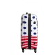 American Tourister Mala de Viagem / Trolley Médio 65cm DISNEY LEGENDS Mickey Blue Dots | Ref. 9219C00771