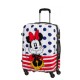 American Tourister Mala de Viagem / Trolley Médio 65cm DISNEY LEGENDS Minnie Blue Dots | Ref. 9219C00731