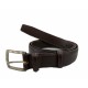Cinto de Homem Clássico em Pele Genuína 95cm Castanho | Ref. 12.1580C95