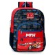 Mochila Escolar Adaptável 38cm Cars ROCKET RACING Vermelha/Azul | Ref. 186.20823D1