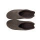 Chinelos de Quarto em Pele Castanho Tamanho 41 | Ref. 318.2157C41
