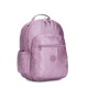 Mochila Kipling SEOUL Metallic Berry | Ref. 187.KI576487M