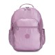 Mochila Kipling SEOUL Metallic Berry | Ref. 187.KI576487M