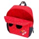 Mochila Pré-Escolar Adaptável 32cm c/ Carro HAPPY MICKEY Vermelho | Ref. 186.25322N1