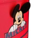 Mochila Pré-Escolar Adaptável 32cm c/ Carro HAPPY MICKEY Vermelho | Ref. 186.25322N1