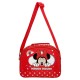 Necessaire Lancheira Adaptável Minnie RAINBOW Vermelha | Ref. 186.4774861
