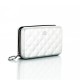 Carteira Ögon Quilted Zipper Card Holder RFID Safe Cinzenta | Ref. 314.OG09196