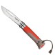 Canivete OPINEL N.º 08 Outdoor Sports Vermelho | Ref. 314.OP001714
