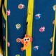 Mochila Escolar Adaptável 38cm c/ Carro Baby Shark MY GOOD FRIEND Azul | Ref. 186.21123T1