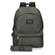 Mochila para Portátil 15.6” + Estojo Pepe Jeans ARIS Khaki | Ref. 186.6339225 Mochila para Portátil 15.6” + Estojo Pepe Jeans ARIS Khaki | Ref. 186.6339225