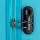 Mala de Viagem / Trolley Grande 75cm 4R ROLL ROAD Flex Azul Turquesa | Ref. 186.584946AC