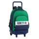 Mochila Escolar Compact 2 Rodas Benetton 1965 Multicolor | Ref. 248.612006918
