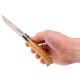 Canivete OPINEL N.º 08 Inox Carvalho | Ref. 314.OP002021