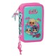 Estojo Escolar Triplo 36 Peças LOL SURPRISE! SPRING FLING Azul | Ref. 248.412047857