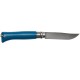 Conjunto Canivete OPINEL N.º 08 Trekking Azul c/ cordão + Bolsa | Ref. 314.OP001891