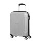 American Tourister Mala/Trolley de Cabine 55cm 4 Rodas Spinner TRACKLITE Prata | Ref. 9234G00125