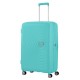 American Tourister Mala de Viagem / Trolley Grande 77cm EXP SOUNDBOX Azul Claro | Ref. 9232G00321
