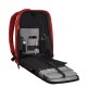 Samsonite Mochila Anti-Roubo para Portátil 15.6'' c/ Porta USB SECURIPAK Vermelha | Ref. 92KA600110