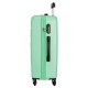 Mala de Viagem / Trolley Médio 65cm 4 Rodas ROLL ROAD Verde Água | Ref. 186.584946BB