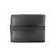 Carteira Porta-Notas com Porta-Moedas RFID ERIUM Preta | Ref. 102.ER1662P