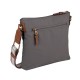 Camel Active Bolsa de Ombro BARI Cinza Escuro | Ref. 9130360371 Camel Active Bolsa de Ombro BARI Cinza Escuro | Ref. 9130360371