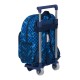 Mochila Escolar Infantil com Carro 705 Hot Wheels Azul | Ref. 248.612138020