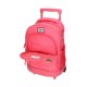 Mochila Escolar Compacta 2 Rodas Pepe Jeans KIM Rosa | Ref. 186.6212921