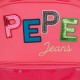 Mochila Escolar Compacta 2 Rodas Pepe Jeans KIM Rosa | Ref. 186.6212921