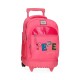 Mochila Escolar Compacta 2 Rodas Pepe Jeans KIM Rosa | Ref. 186.6212921