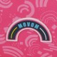 Estojo Escolar Duplo Compartimento Movom GLITTER RAINBOW Rosa | Ref. 186.3044221