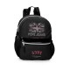 Mochila Casual 32cm Pepe Jeans ADA Preta | Ref. 186.6252121
