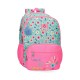 Mochila Escolar Adaptável 44cm Enso LOVE THE NATURE Rosa | Ref. 186.91224D1