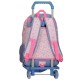 Mochila Escolar Adaptável 44CM 2C C/ Carro Enso MY SWEET HOME Rosa | Ref. 186.90424T1