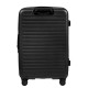 SAMSONITE Mala de Viagem / Trolley Médio 68cm 4R Stackd Preta | Ref. 92KF100209