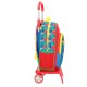 Mochila Escolar Adap 38cm c/ Carro Mickey SHAPE SHIFTER Multicolor | Ref. 186.43823T1