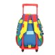 Mochila Pré-escolar Adap 28cm c/ Carro Mickey SHAPE SHIFTER Multicolor | Ref. 186.43821T1