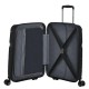 American Tourister Mala de Cabine / Trolley 55cm 4 Rodas LINEX Preta | Ref. 9290G00109