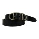 Cinto de Senhora Pele Genuína 80cm MORSTYLE Preto | Ref. 277.10007P80