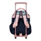 Mochila Infantil Pré-escolar 27cm c/ Carro MiICKEY Denim Azul | Ref. 186.32221T1 Mochila Infantil Pré-escolar 27cm c/ Carro MiICKEY Denim Azul | Ref. 186.32221T1