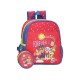 Mochila Pré-Escolar 25cm Patrulha Pata FOREVER FUN Vermelha | Ref. 186.4522021