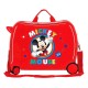 Mala de Viagem Infantil ABS 4 Rodas MICKEY MOUSE Circle Vermelha | Ref. 186.2039822