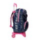 Mochila Escolar Adapt. 42cm c/ Carro Enso MAKE A WISH Azul Escuro | Ref. 186.91923T1 Mochila Escolar Adapt. 42cm c/ Carro Enso MAKE A WISH Azul Escuro | Ref. 186.91923T1