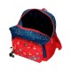 Mochila Pré-Escolar Adapt 28cm c/ Carro Mickey ON THE MOON Azul | Ref. 186.22621T1