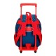 Mochila Pré-Escolar Adapt 28cm c/ Carro Mickey ON THE MOON Azul | Ref. 186.22621T1